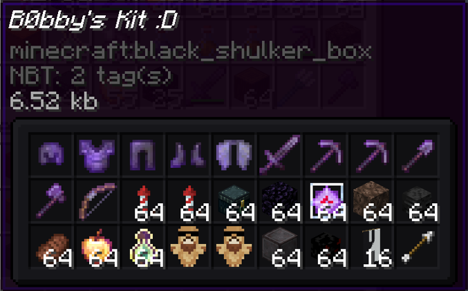 Kit named bobby's kit